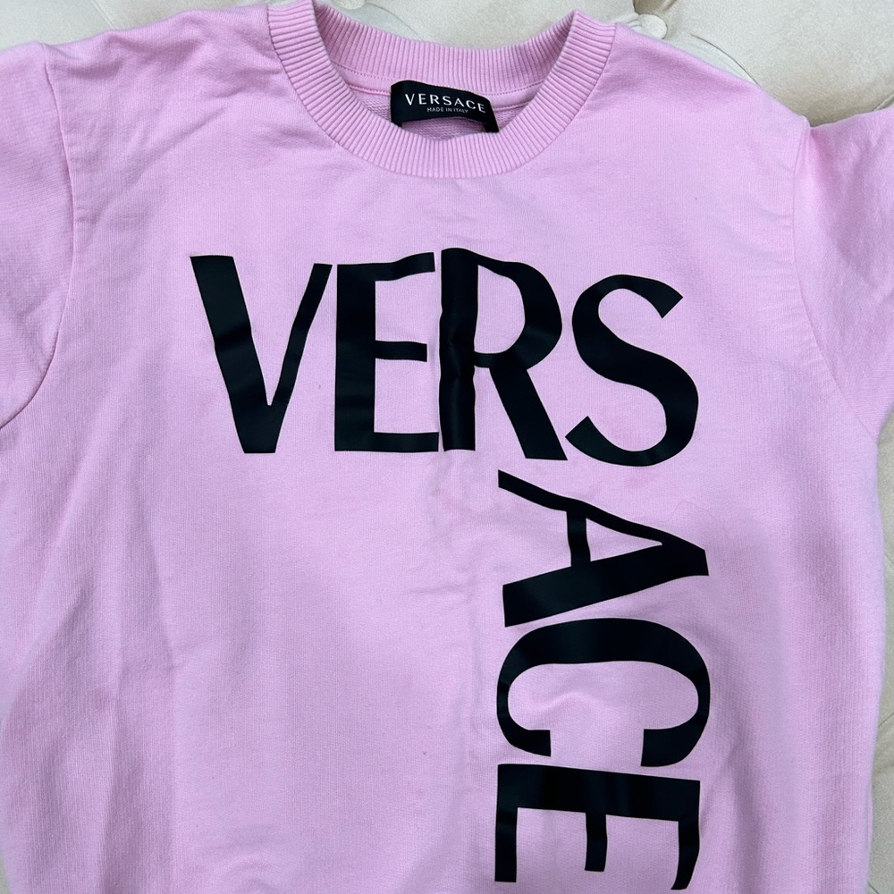Authentic girl/kids Versace sweater size 10.